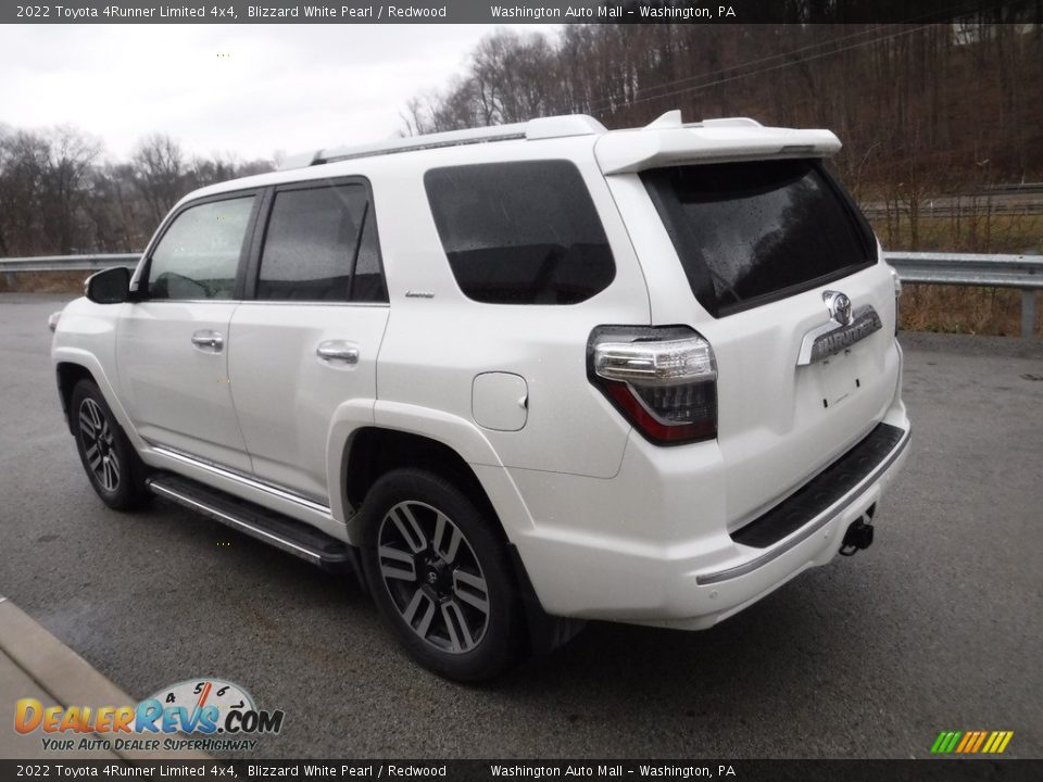2022 Toyota 4Runner Limited 4x4 Blizzard White Pearl / Redwood Photo #15