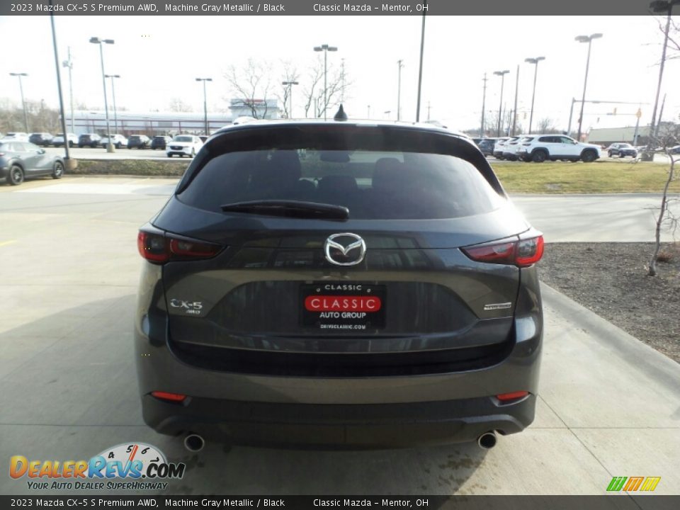 2023 Mazda CX-5 S Premium AWD Machine Gray Metallic / Black Photo #5