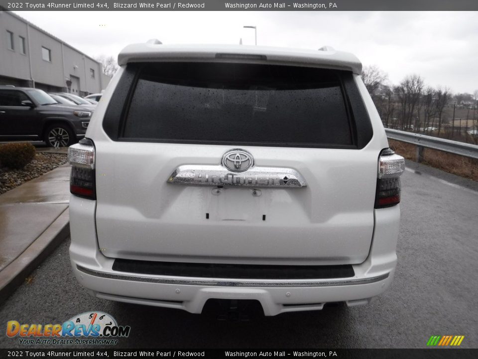 2022 Toyota 4Runner Limited 4x4 Blizzard White Pearl / Redwood Photo #16
