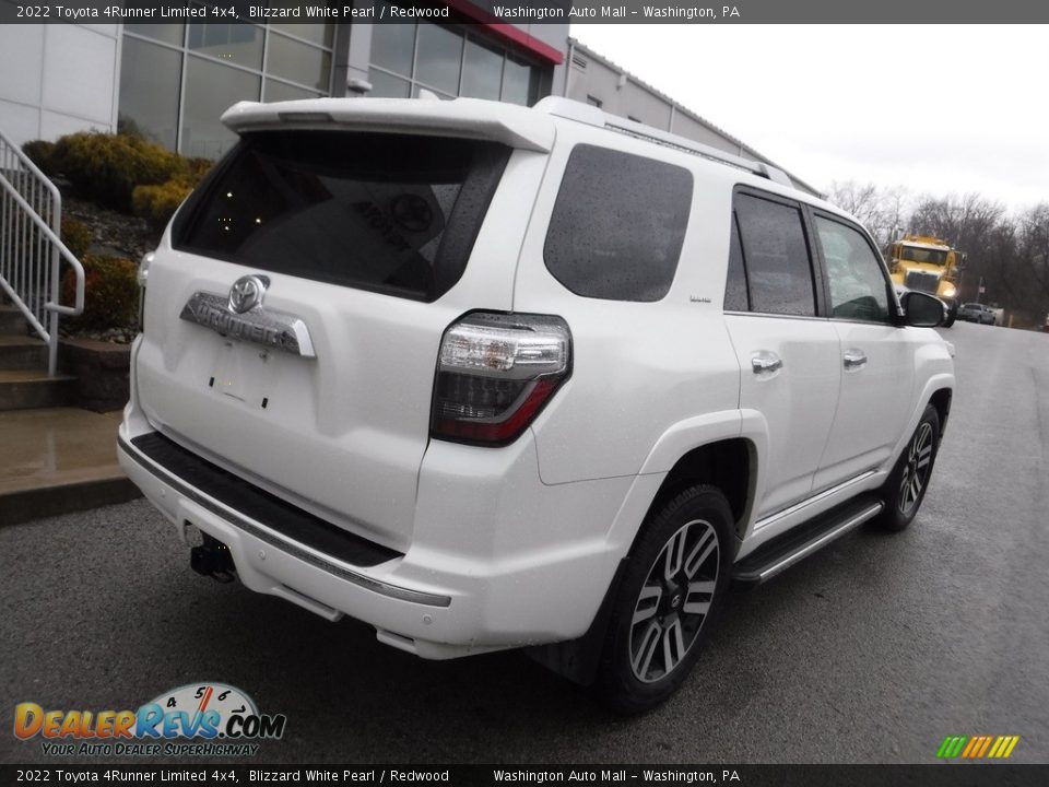 2022 Toyota 4Runner Limited 4x4 Blizzard White Pearl / Redwood Photo #18