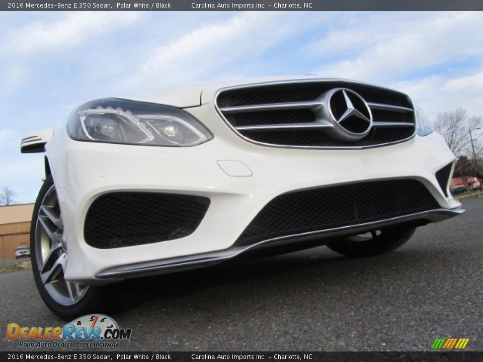 2016 Mercedes-Benz E 350 Sedan Polar White / Black Photo #2