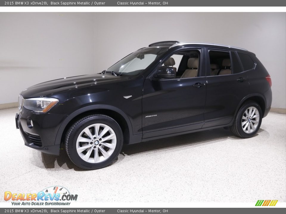 Front 3/4 View of 2015 BMW X3 xDrive28i Photo #3