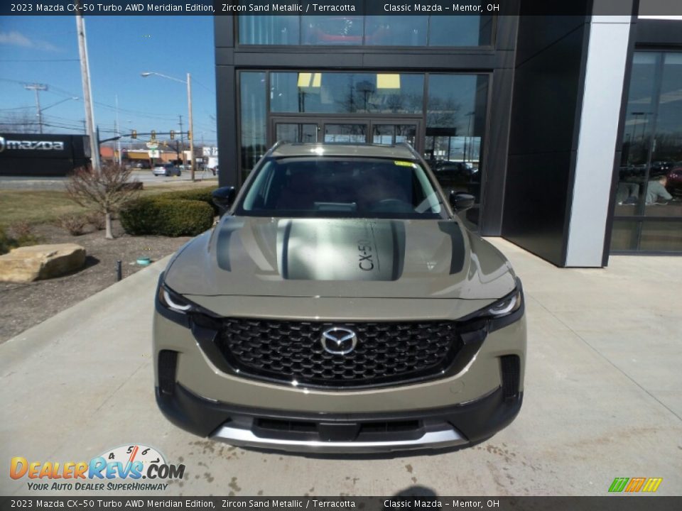2023 Mazda CX-50 Turbo AWD Meridian Edition Zircon Sand Metallic / Terracotta Photo #2