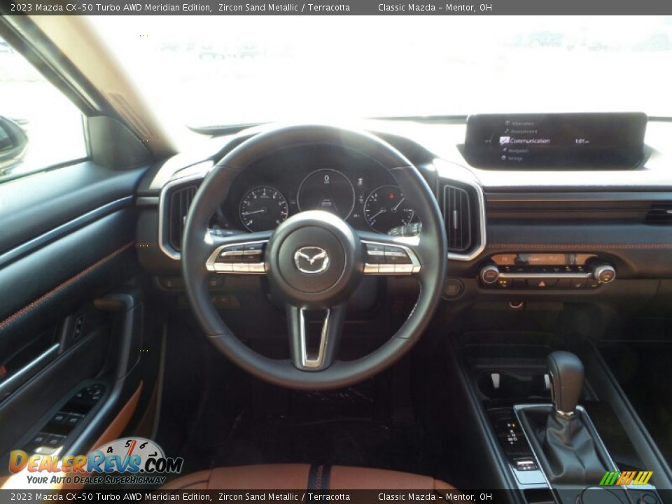 2023 Mazda CX-50 Turbo AWD Meridian Edition Zircon Sand Metallic / Terracotta Photo #4