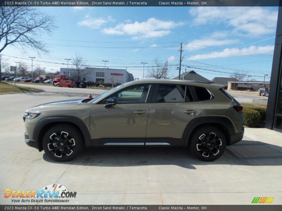 Zircon Sand Metallic 2023 Mazda CX-50 Turbo AWD Meridian Edition Photo #6