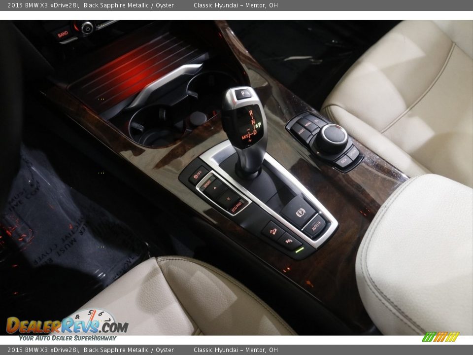 2015 BMW X3 xDrive28i Black Sapphire Metallic / Oyster Photo #15