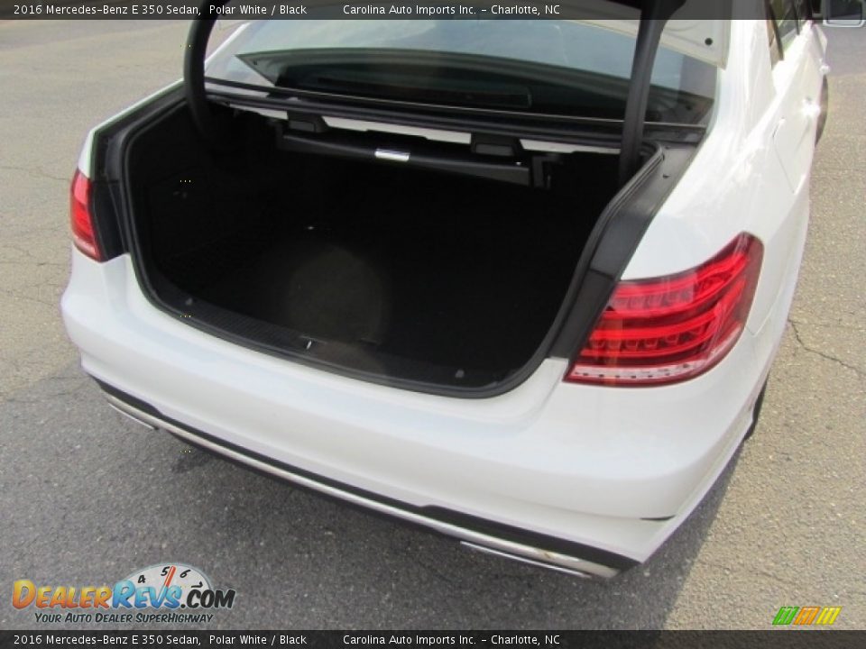 2016 Mercedes-Benz E 350 Sedan Polar White / Black Photo #20