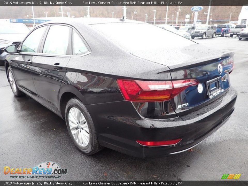 2019 Volkswagen Jetta S Black / Storm Gray Photo #6