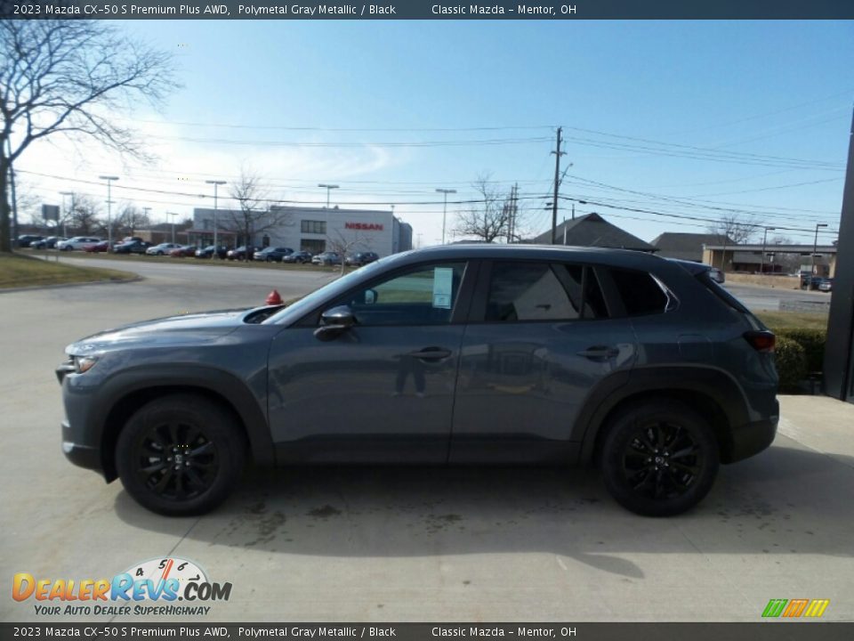 2023 Mazda CX-50 S Premium Plus AWD Polymetal Gray Metallic / Black Photo #6