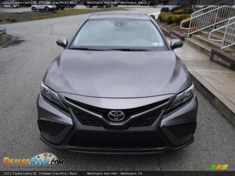 2021 Toyota Camry SE Predawn Gray Mica / Black Photo #12