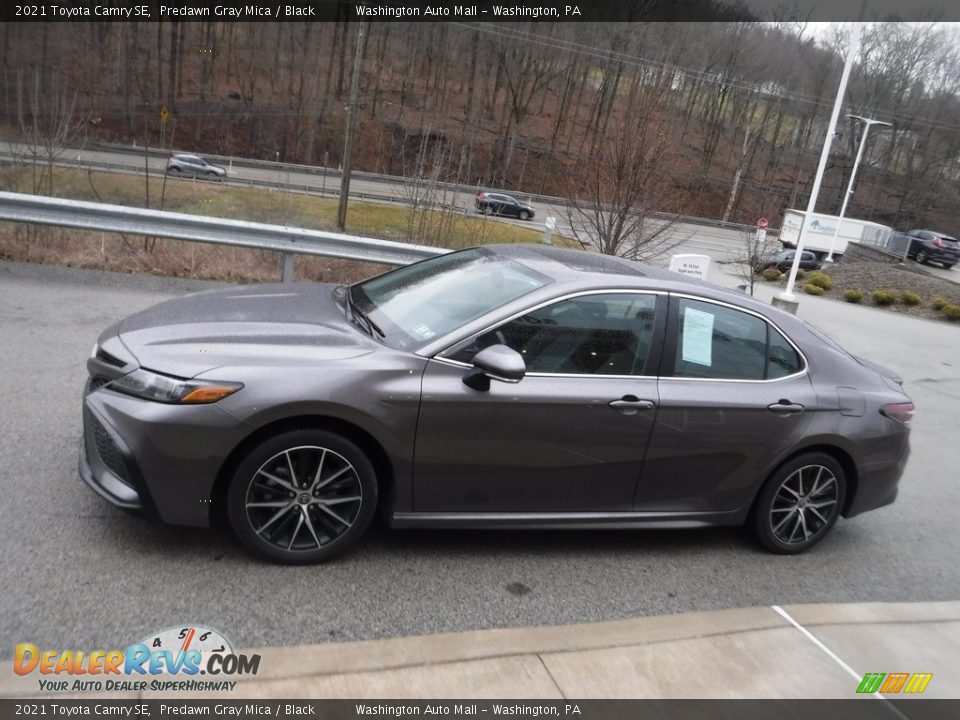 2021 Toyota Camry SE Predawn Gray Mica / Black Photo #14