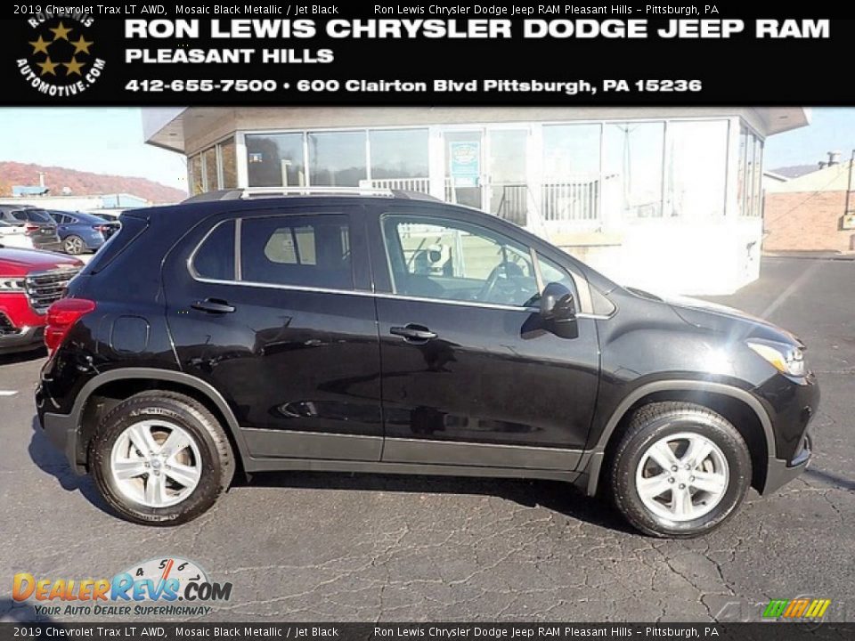 2019 Chevrolet Trax LT AWD Mosaic Black Metallic / Jet Black Photo #1