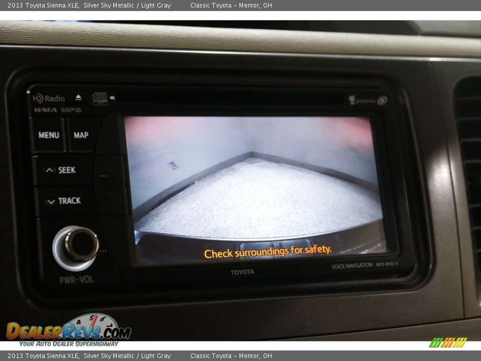 2013 Toyota Sienna XLE Silver Sky Metallic / Light Gray Photo #13