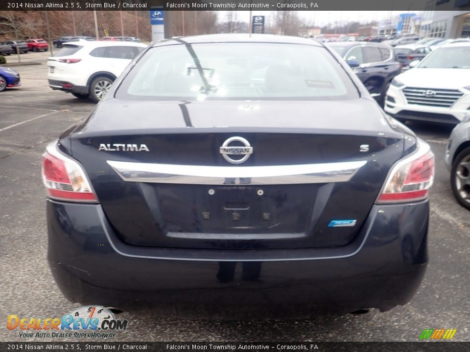 2014 Nissan Altima 2.5 S Storm Blue / Charcoal Photo #3