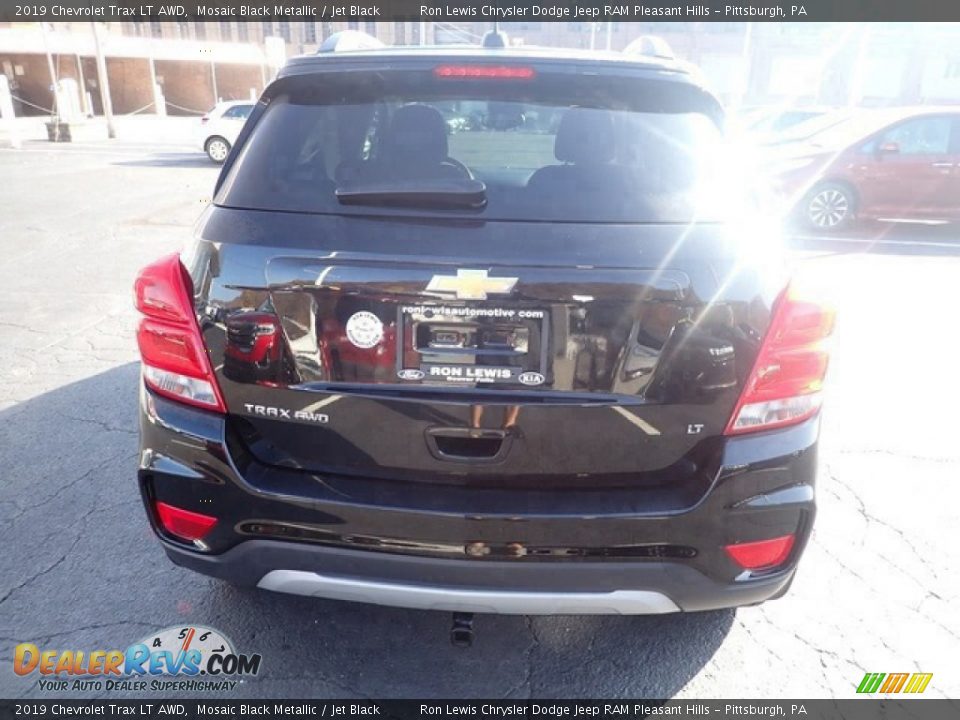 2019 Chevrolet Trax LT AWD Mosaic Black Metallic / Jet Black Photo #6