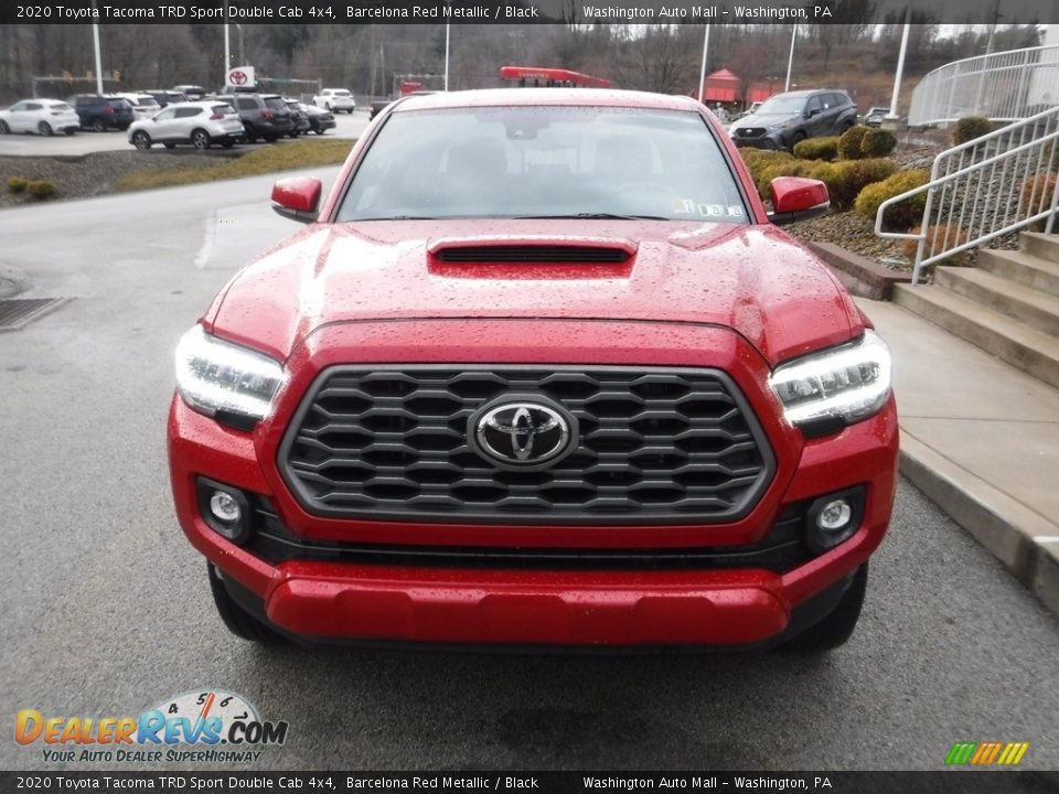 2020 Toyota Tacoma TRD Sport Double Cab 4x4 Barcelona Red Metallic / Black Photo #13