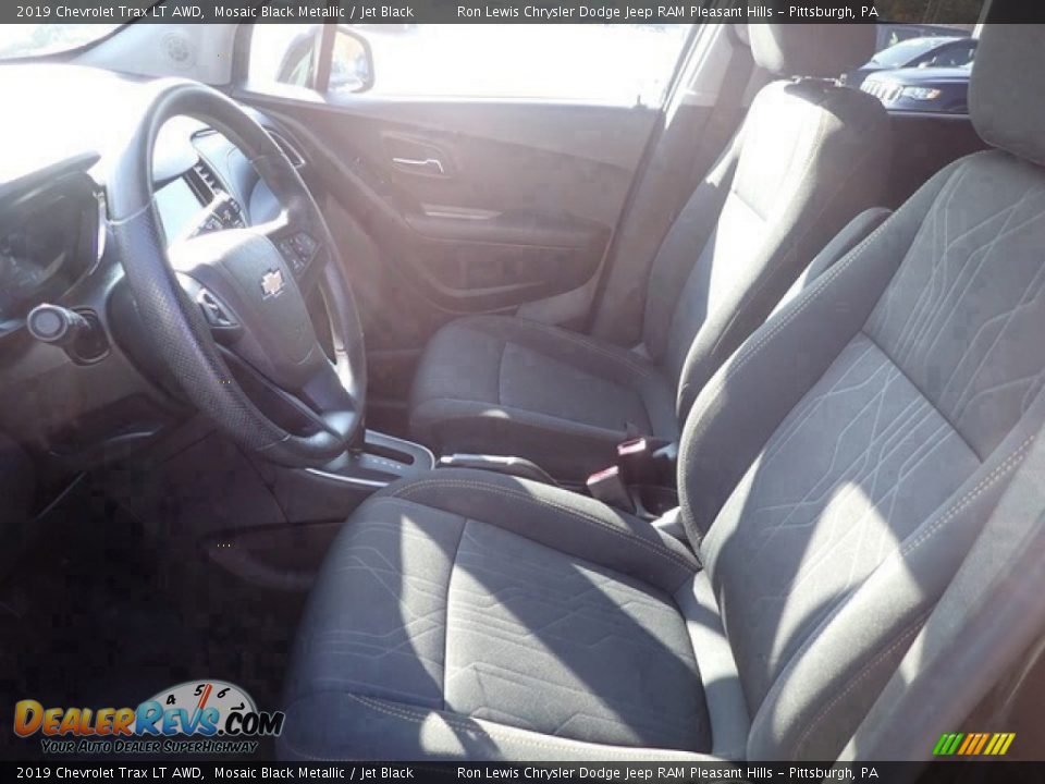 2019 Chevrolet Trax LT AWD Mosaic Black Metallic / Jet Black Photo #16