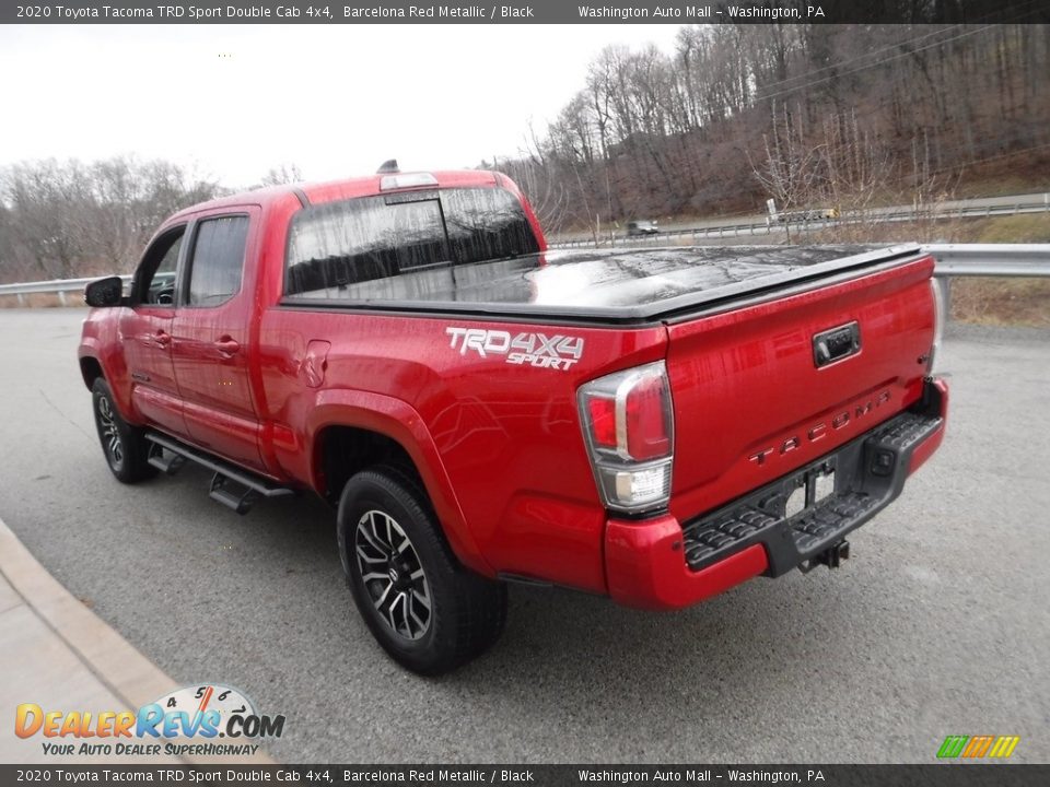 2020 Toyota Tacoma TRD Sport Double Cab 4x4 Barcelona Red Metallic / Black Photo #15