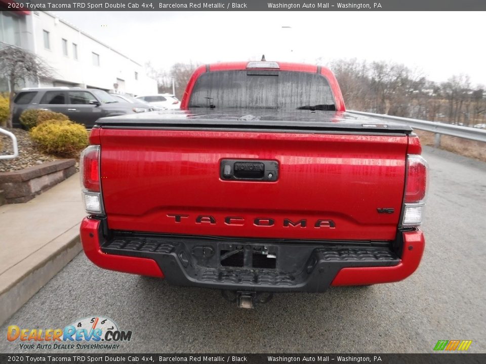 2020 Toyota Tacoma TRD Sport Double Cab 4x4 Barcelona Red Metallic / Black Photo #16