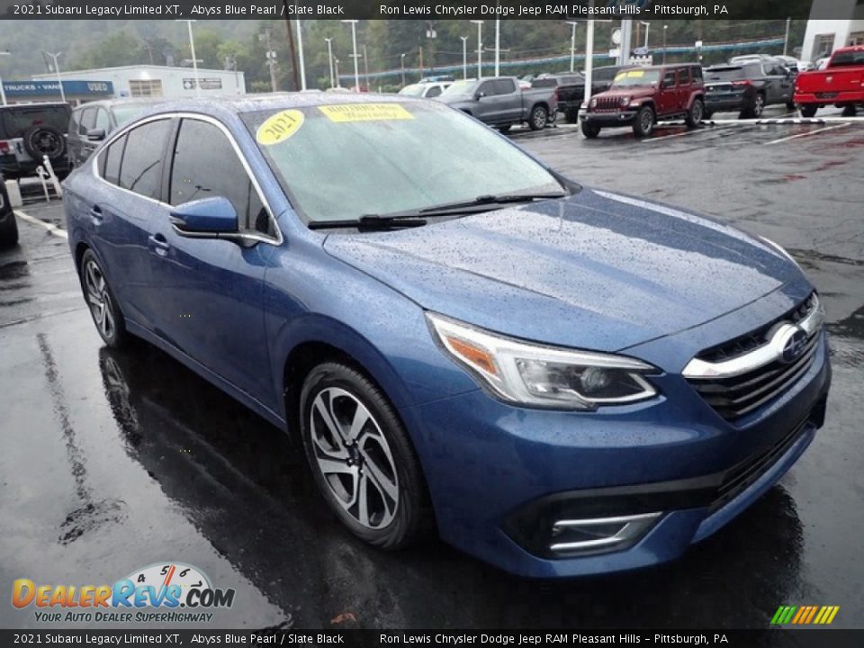 2021 Subaru Legacy Limited XT Abyss Blue Pearl / Slate Black Photo #2