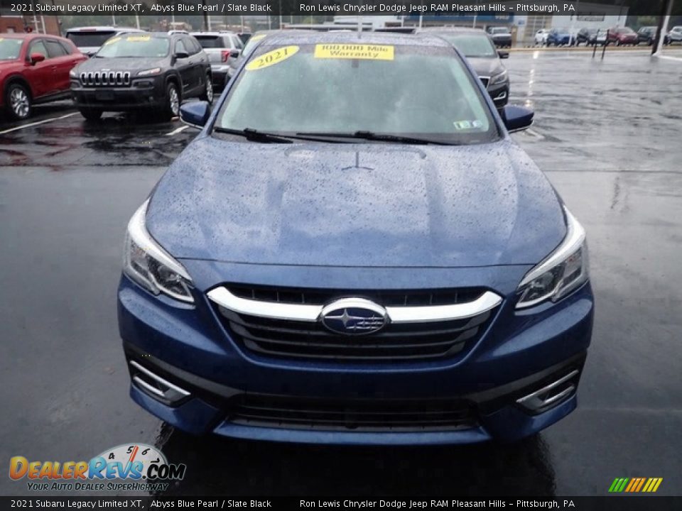 2021 Subaru Legacy Limited XT Abyss Blue Pearl / Slate Black Photo #3