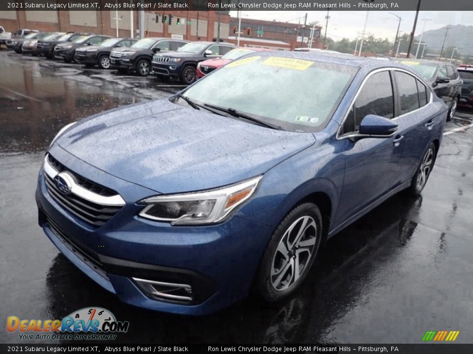 2021 Subaru Legacy Limited XT Abyss Blue Pearl / Slate Black Photo #4