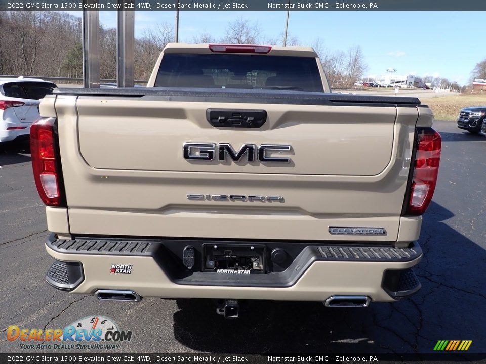 Desert Sand Metallic 2022 GMC Sierra 1500 Elevation Crew Cab 4WD Photo #5