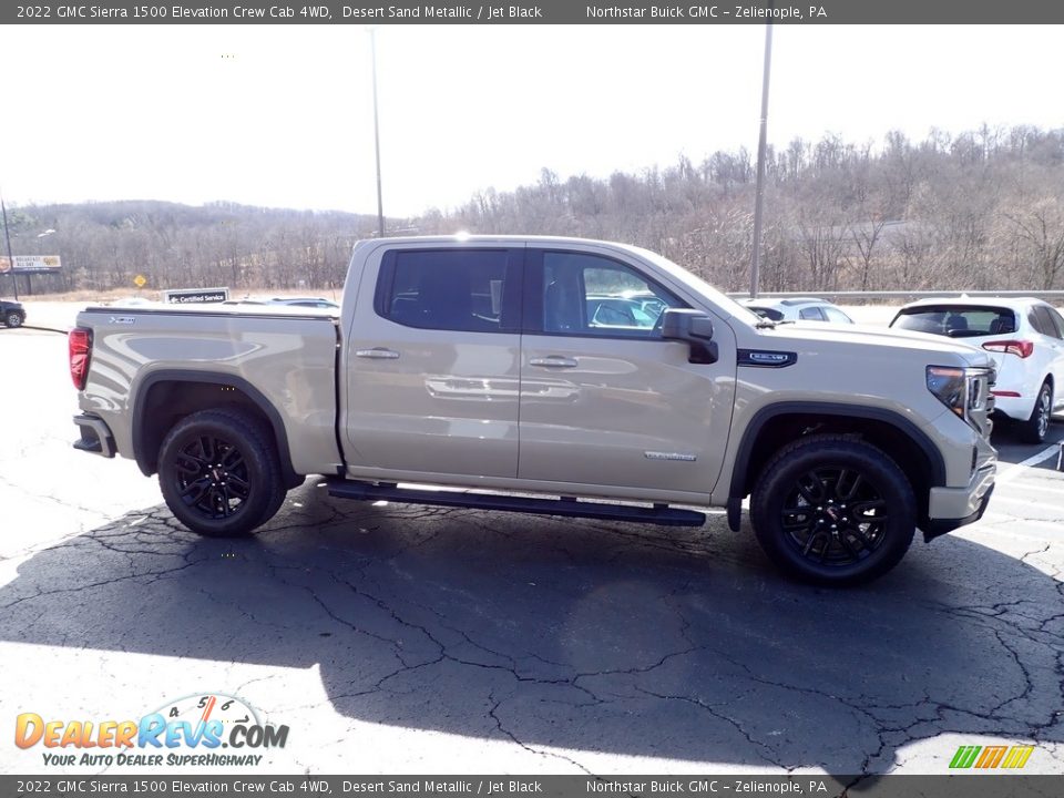 Desert Sand Metallic 2022 GMC Sierra 1500 Elevation Crew Cab 4WD Photo #8