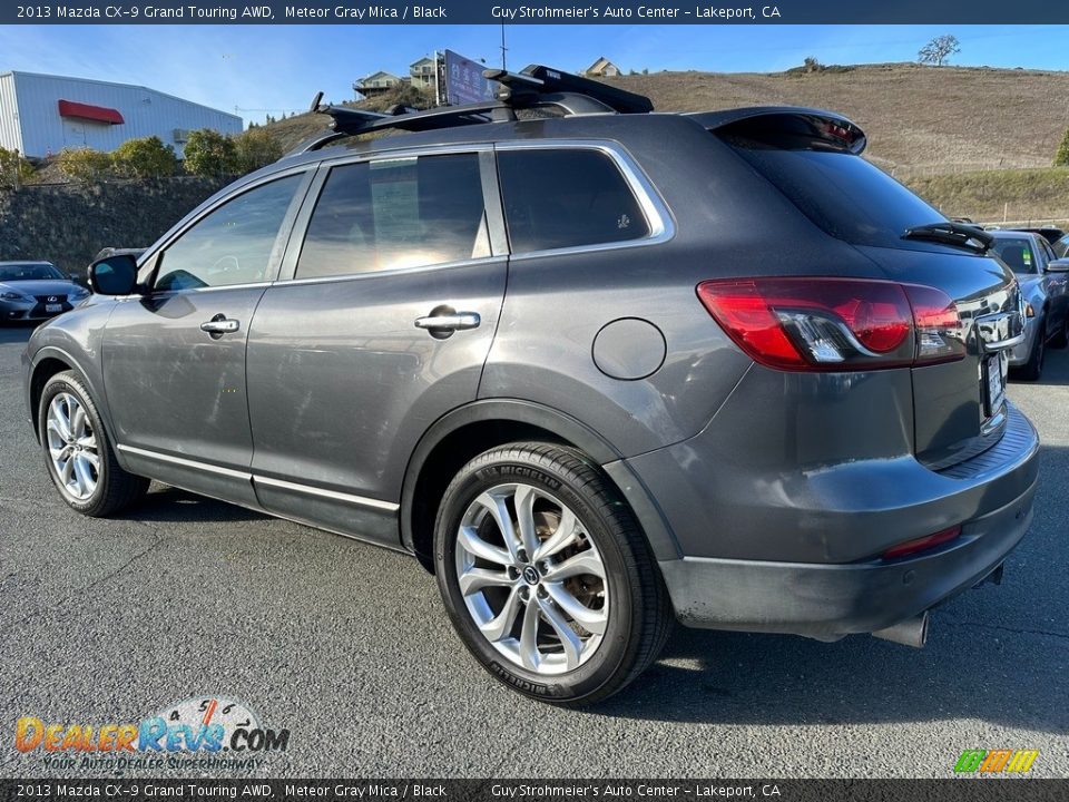 Meteor Gray Mica 2013 Mazda CX-9 Grand Touring AWD Photo #4