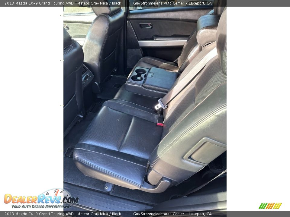 Rear Seat of 2013 Mazda CX-9 Grand Touring AWD Photo #14