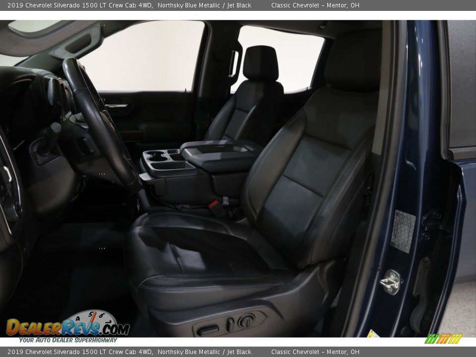 2019 Chevrolet Silverado 1500 LT Crew Cab 4WD Northsky Blue Metallic / Jet Black Photo #5