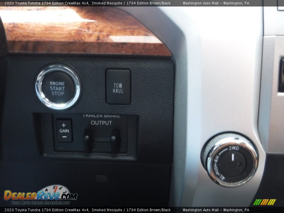 2020 Toyota Tundra 1794 Edition CrewMax 4x4 Smoked Mesquite / 1794 Edition Brown/Black Photo #6