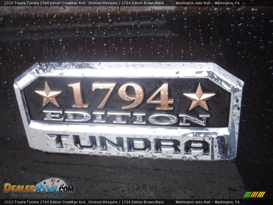 2020 Toyota Tundra 1794 Edition CrewMax 4x4 Smoked Mesquite / 1794 Edition Brown/Black Photo #12