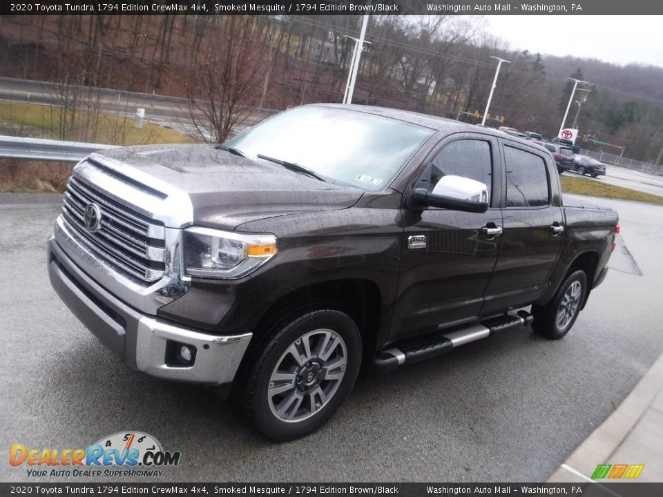 2020 Toyota Tundra 1794 Edition CrewMax 4x4 Smoked Mesquite / 1794 Edition Brown/Black Photo #14