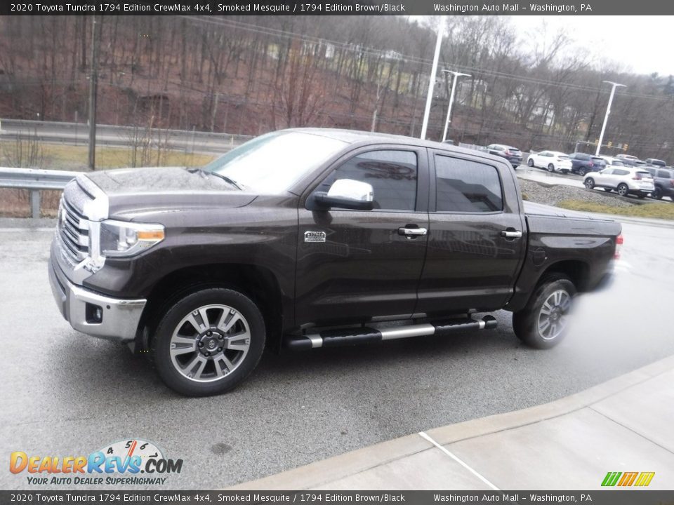 2020 Toyota Tundra 1794 Edition CrewMax 4x4 Smoked Mesquite / 1794 Edition Brown/Black Photo #15