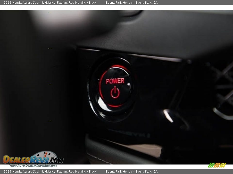 2023 Honda Accord Sport-L Hybrid Radiant Red Metallic / Black Photo #25