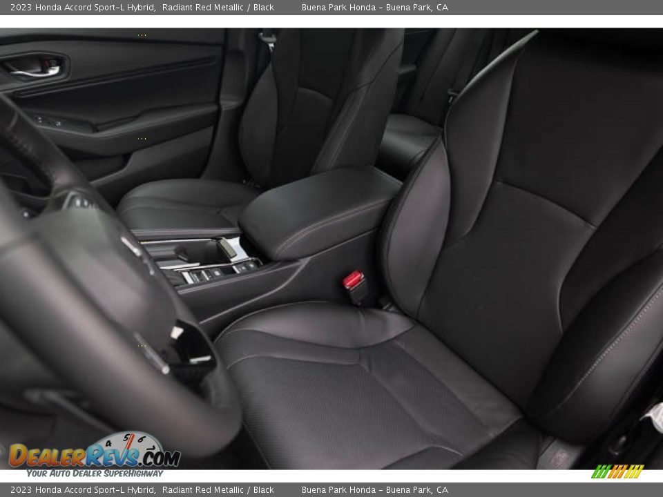 Front Seat of 2023 Honda Accord Sport-L Hybrid Photo #26