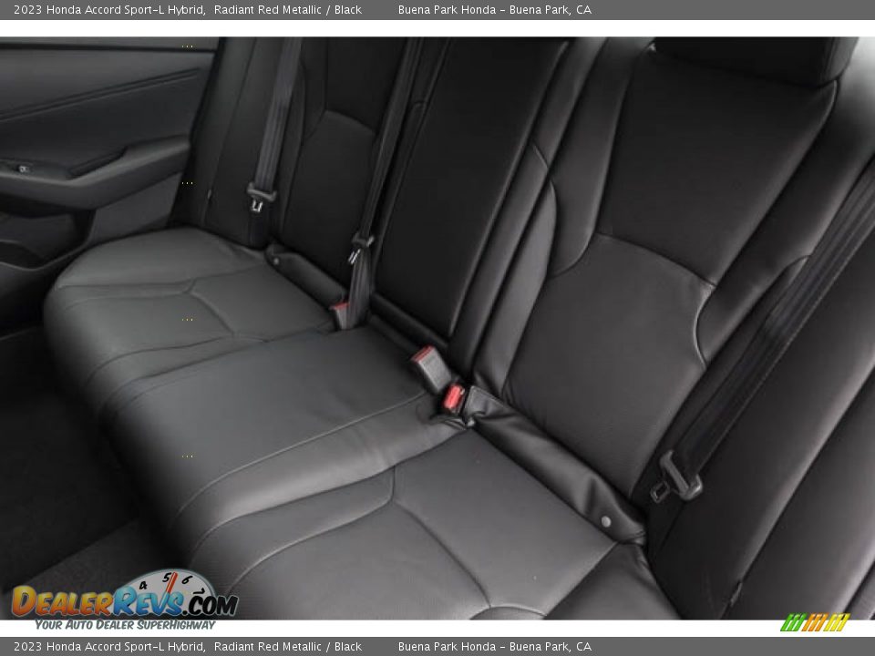 Rear Seat of 2023 Honda Accord Sport-L Hybrid Photo #28