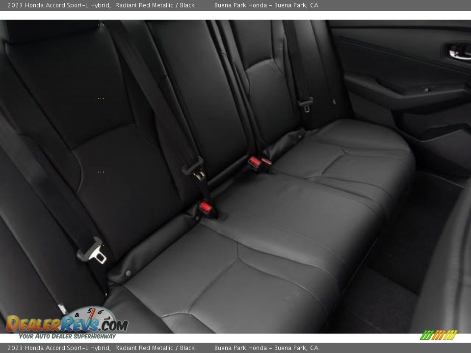 Rear Seat of 2023 Honda Accord Sport-L Hybrid Photo #30