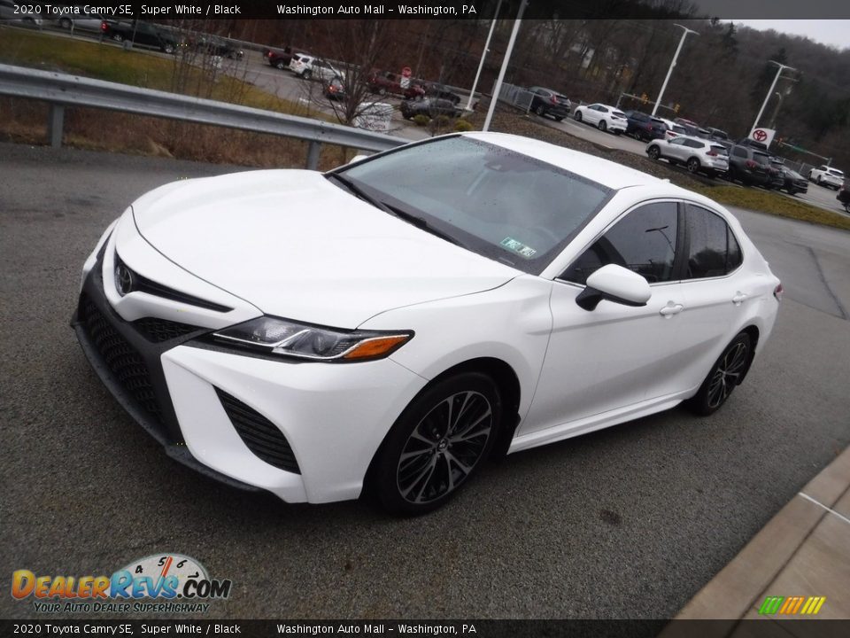 2020 Toyota Camry SE Super White / Black Photo #11