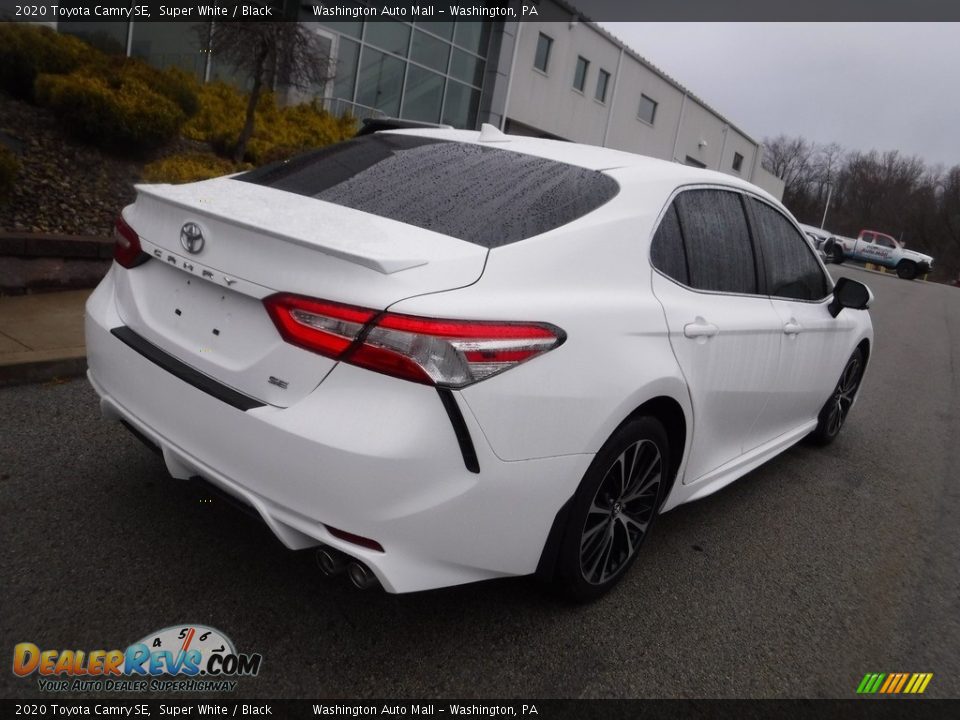 2020 Toyota Camry SE Super White / Black Photo #15