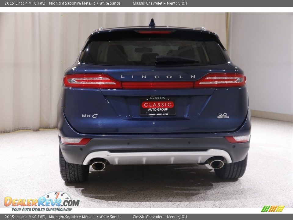 2015 Lincoln MKC FWD Midnight Sapphire Metallic / White Sands Photo #19