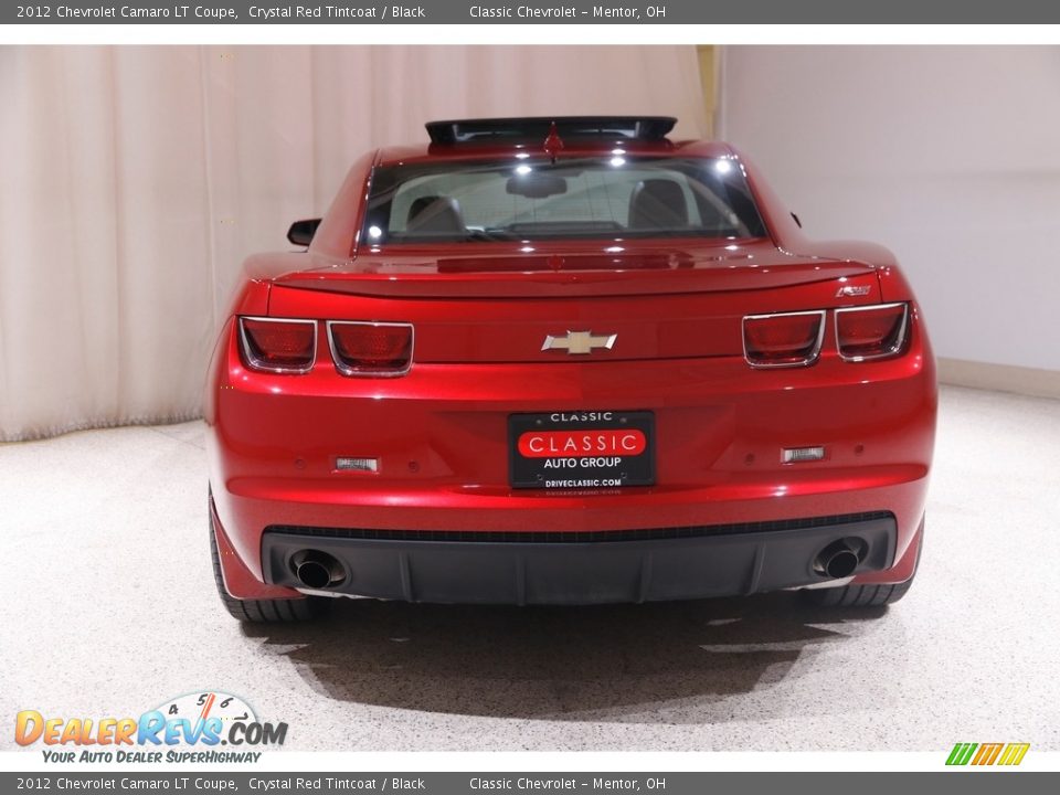 2012 Chevrolet Camaro LT Coupe Crystal Red Tintcoat / Black Photo #16