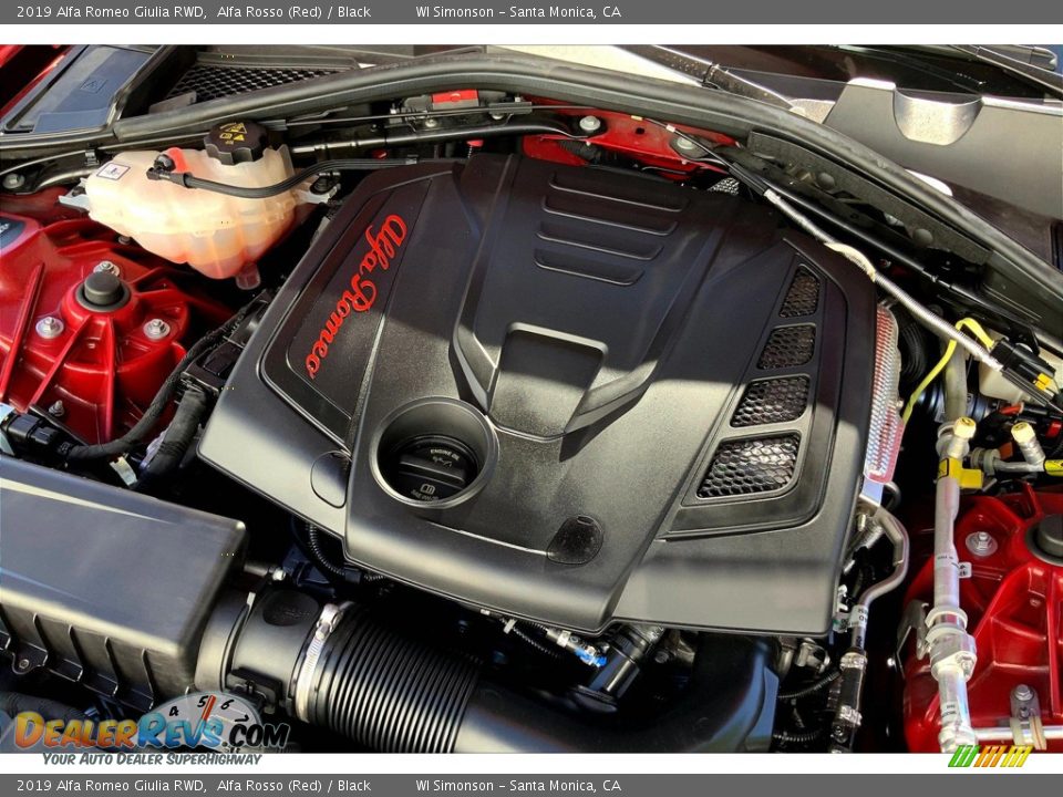 2019 Alfa Romeo Giulia RWD 2.0 Liter Turbocharged SOHC 16-Valve VVT 4 Cylinder Engine Photo #33