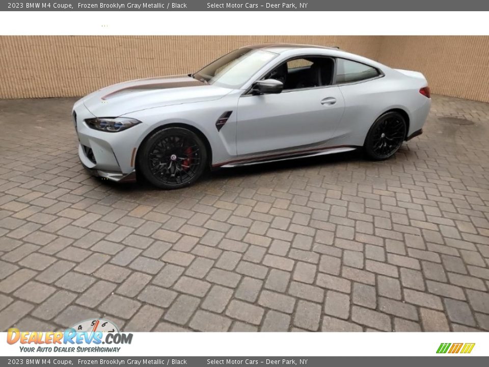 2023 BMW M4 Coupe Frozen Brooklyn Gray Metallic / Black Photo #1