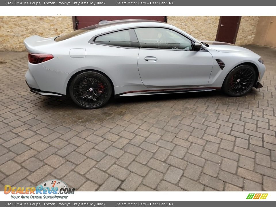 2023 BMW M4 Coupe Frozen Brooklyn Gray Metallic / Black Photo #4