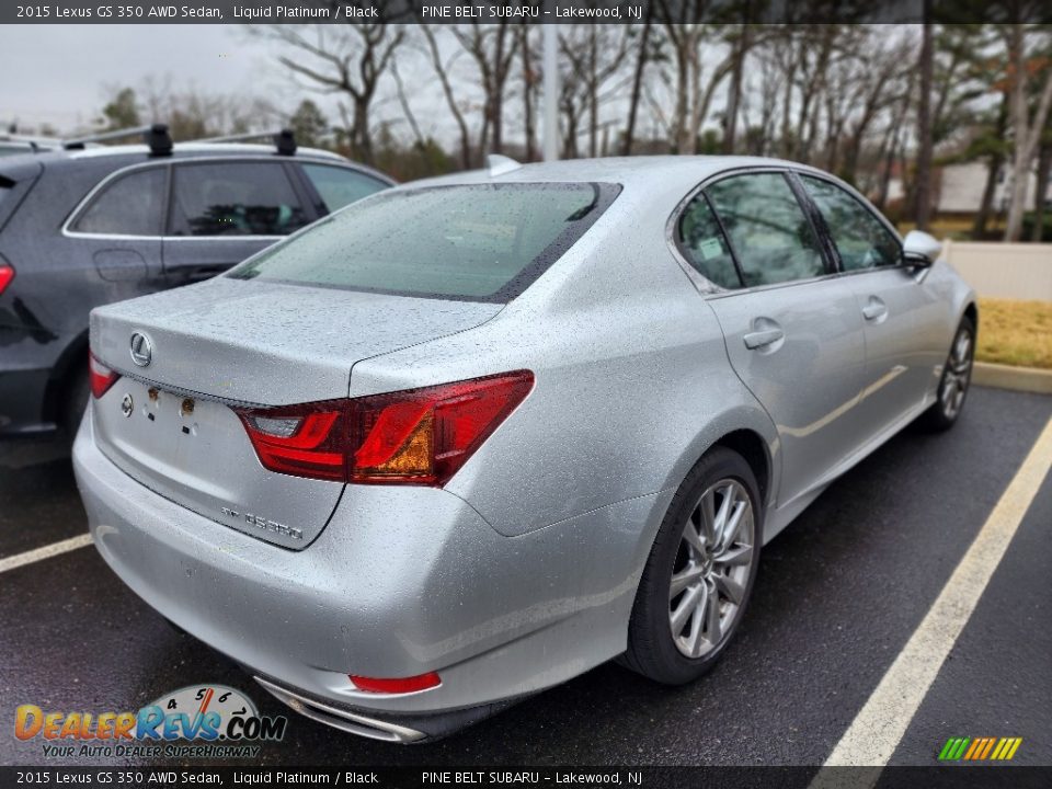 Liquid Platinum 2015 Lexus GS 350 AWD Sedan Photo #3