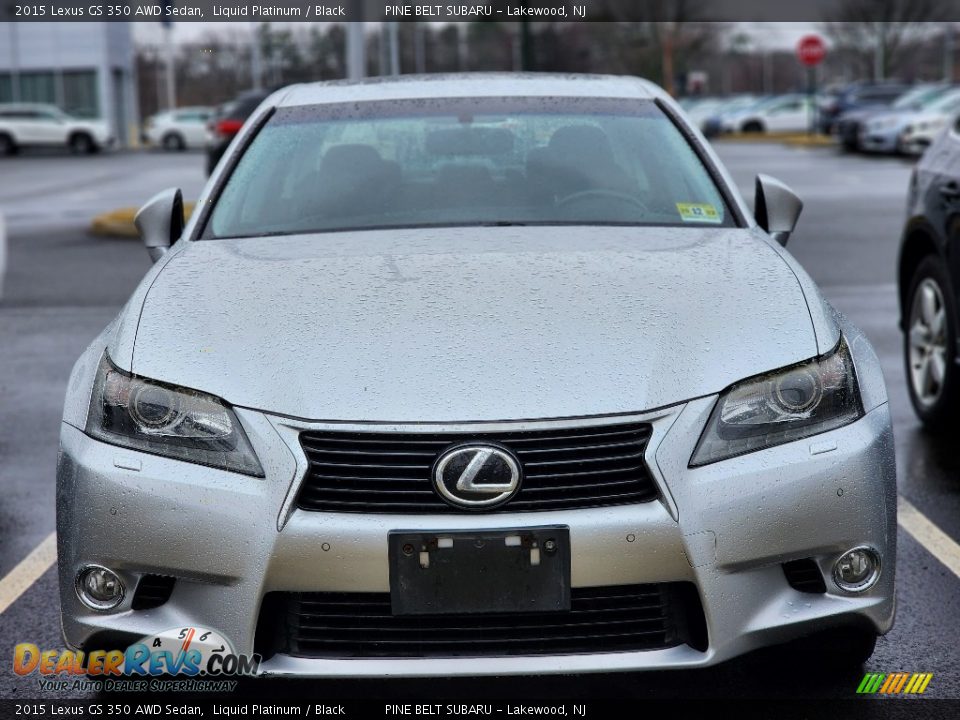 2015 Lexus GS 350 AWD Sedan Liquid Platinum / Black Photo #5