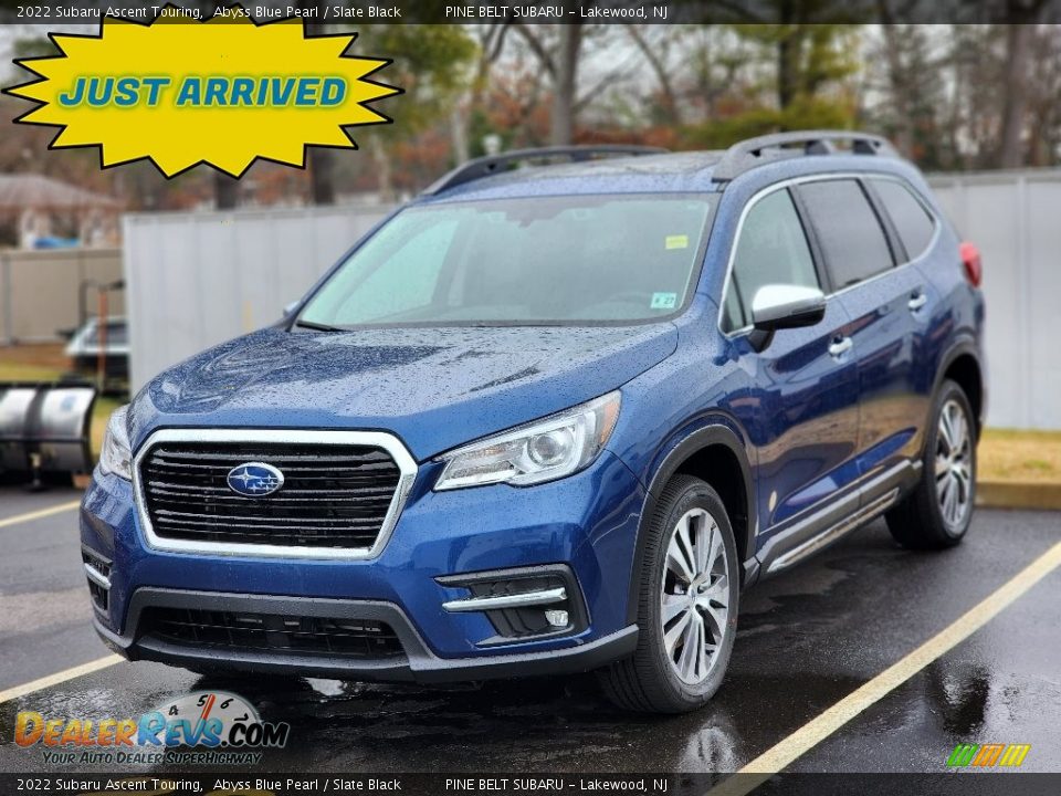 2022 Subaru Ascent Touring Abyss Blue Pearl / Slate Black Photo #1