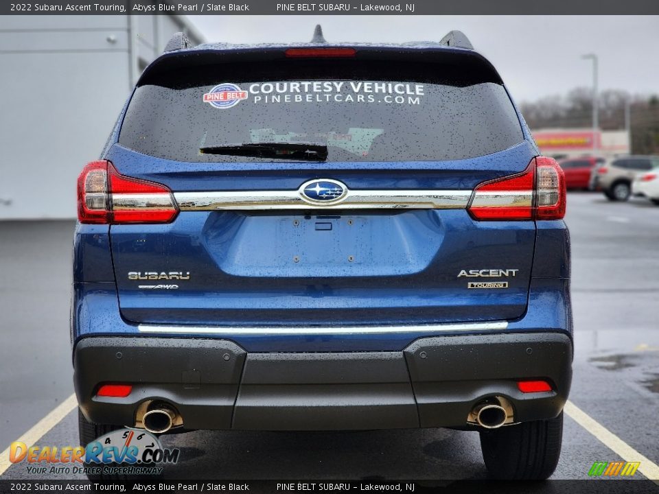 2022 Subaru Ascent Touring Abyss Blue Pearl / Slate Black Photo #7